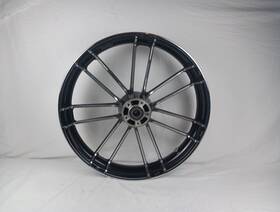 43300494a Harley-davidson Cvo Touring 21x3.5 Knockout Contrast Front Wheel Rim
