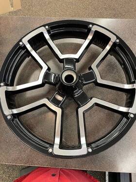 43300597 Harley-davidson 43300597- Front Wheel Split 5 Spoke Black 21 X 3.5