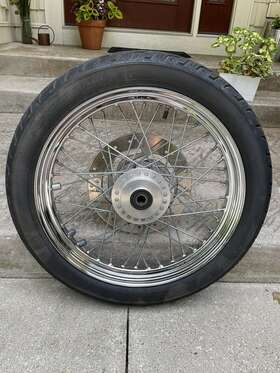 43312-00 Harley-davidson 2000-2007 Sportster 883 1200 19 Inch Front Wheel