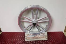 43655-06 Harley-davidson 2006 Dyna Super Glide Oem 19x2.5 Front Switch Blade Mag Wheel Rim Dsg17