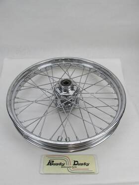 43682-80b Harley-davidson 2008 21x2.15 Chrome Front Wheel Rim