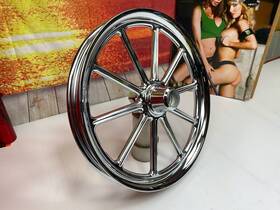 43688-08 Harley-davidson Oem Original Alcoa Wheel Softail Revolver Front Forged 18 Inch X3.5