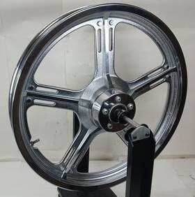 43734-00 Harley-davidson 02 Dyna Wide Cvo Fxdwg3 Lightning Star Front Wheel 21x2.15