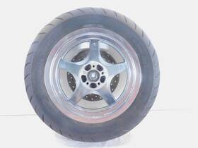 43846-02a Harley-davidson Touring Road Street And Electra Glide Chrome Rear Wheel Rim Tire
