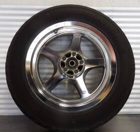 43979-00 Harley-davidson 01 Cvo Touring Road Glide Fltrsei Rear 16 Inch Thunderstar Wheel Rim W Tire