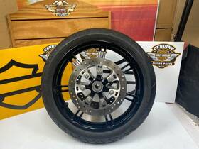 44065 Harley-davidson Oem 09-23 Touring Impeller 18 Inch Front Wheel Rim Rotors Tire