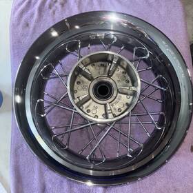 44606-09a Harley-davidson Genuine Take Off Rear 16x5 Cush Drive Spoke Wheel