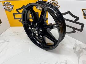 44745 Harley-davidson Oem 09-23 2021 Touring 18 Inch Black Front Wheel Impeller