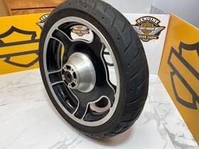 44891 Harley-davidson 00-23 Oem Touring Ultra Street Glide 18x3.5 Airstrike Front Tire Wheel