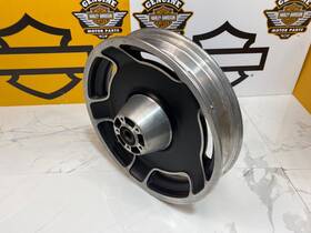 45345 Harley-davidson Oem 02-08 Street Glide Touring Black 16x3 Inch Rear Wheel