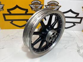 45500 Harley-davidson Oem 00-08 Touring Black 9 Spoke Wagon 16x3 Inch Rear Wheel