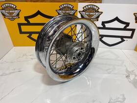 45501 Harley-davidson Oem 09-24 Touring Wire 40 Spoke Smoothie Rear Wheel 16x5 Inch Cush Drive