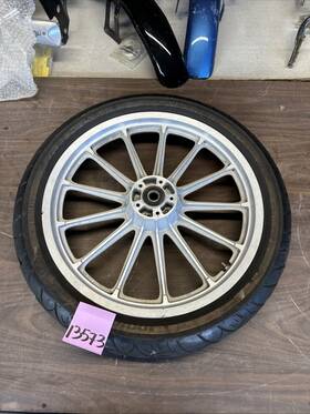 45678-00 Harley-davidson 13 Spoke Front 19 Inch Mag Wheel Sportster Fxr Dyna Sealed Bearing 3/4 2000