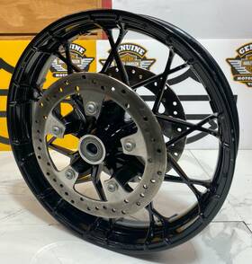 46413 Harley-davidson Oem 09-24 18 Inch In Touring Front Prodigy Rims Wheels Nice