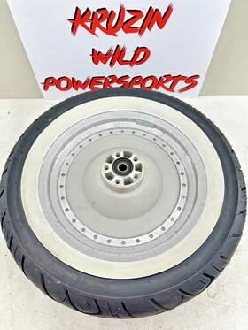 4719 Harley-davidson 2002 Softail 16x3 Solid Rear Wheel Rim Tire 3/4 Axle