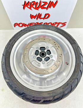 5017 Harley-davidson 2003 V Rod Vrsca 18 X 5 Solid Rear Wheel Rim Brake Rotor