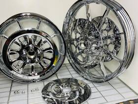 53300740 Harley-davidson Wheels Softail Low Rider S Fxlrs Chrome Pulley Rotors 2020 -24 Exchange