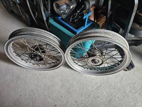 546789 Harley-davidson Vintage Ironhead Borrini Aluminum Wheels