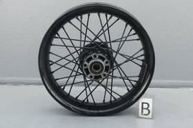 Harley-davidson 55043-11 2011 Blackline Black 16x3.5 Spoked Rear Back Wheel Rim With 25mm Bearings