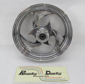 6321660 Harley-davidson Flst 16x3.25 Inch Chrome Custom Fat Boy Wheel Hurricane