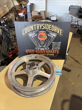 69169-00 Harley-davidson Thunderstar 16 Inch Rear Sealed Bearing 3/4 Mag Dyna Fxr Sportster Wheel