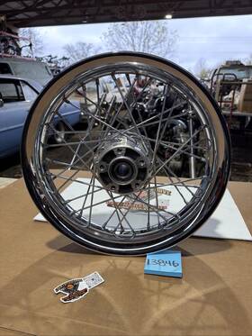 694959-07 Harley-davidson Softail Rear Wheel Profile Smooth 07-17 Heritage Deluxe Offset Hub Spoke