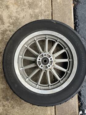 75r-0000481 Harley-davidson Sportster Rear Back Wheel Rim 13 Spoke Cast 16x3 Mag