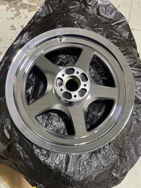 79865-00 Harley Davidson Chrome Thunderstar Thunder Star Front Mag Wheel 16 Inch X3 Touring. 3
