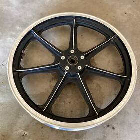 7989898 Harley-davidson Morris Mag Front Wheel Rim 7 Spoke 19 Inch