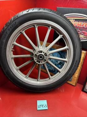7998821 Harley-davidson 19 Inch Front 13 Spoke Sealed Bearing Mag Wheel 2000 Up Dyna Sportster Fxr