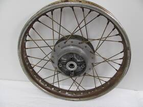 43012-70pa Harley-davidson Aermacchi 70-71 125 Rapido Rear Wheel Rim And Center Hub