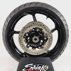 B-14-171 Harley-davidson Agressor 09-23 Cvo Touring Front Wheel 19x3.5 With Rotors And Tire