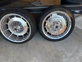 Flfbs-114 Harley-davidson Wheel Set For 24 Fat Boy