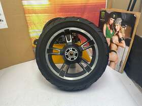 40483 Harley Davidson H-d Genuine 09-23 Touring Enforcer Wheel And Tire 16 Inch X5 Rear Oem