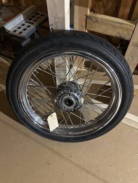 Hd-fw-19-003 Harley-davidson 19 Inch X 2.50 Front Spoke Wheel Fits 1984-1994 Fxr 1991-1999 Fxd Hd-fw-19-003 Harley-davidson 19 Inch X 2.50 Front Spoke Wheel Fits 1984-1994 Fxr 1991-1999 Fxd