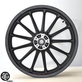 Hd03 Harley-davidson 2004 Dyna Front Mag Wheel 13 Spoke Straight 19x2.15