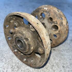 43540-36b Harley Davidson Kelsey-hayes Vtg Oem 1940-1966 Star Wheel Hub Knucklehead Panhead F Fl Wla Ul Genuine