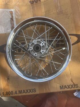 M130 Harley-davidson M130/90-16 2007 Road King 2 Each Profile Chrome Laced Rims