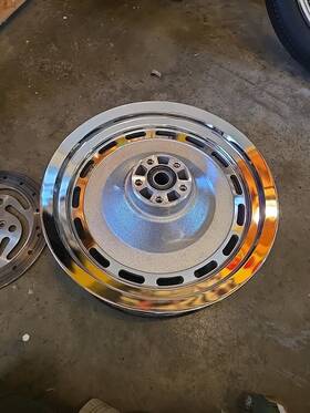 Mc0056 Harley-davidson Sportster Motorcycle Wheels Rims. 16x3. Chrome