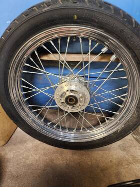 Nes33999 Harley-davidson 2001 Sportster 19in Front Spoke Wheel