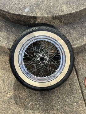 T16x300d Harley-davidson Genuine 40 Spoke 16 Inch Front Wheel Rim