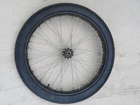 W15433 Harley-davidson Jd Clincher Wheel With Coker Tire 21 Inch New Spokes Oem Hub