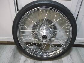 Hd2003 Harley 2003 Softail Nightrain Front 21 Inch Wheel/rotor Oem