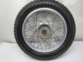 949270 Hodaka 1974 Wombat 125 Rear Wheel