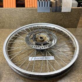 0000100111 Honda 84 Xr350 Front Wheel 21in Rim Crack In 1984 Xr350r