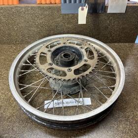 0001022 Honda 84 Xr250 Rear Wheel 17in Rim 1984