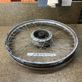 0010311 Honda 77 Ct125 Front Wheel 19in Rim 1977 Xl125