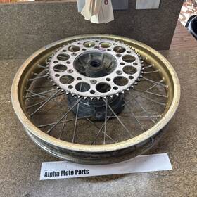 0100421 Honda 84 Cr250 Rear Wheel 18in Rim 1984 Cr250r