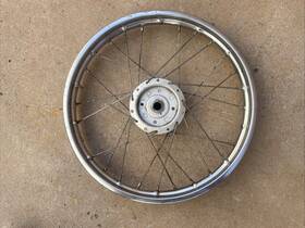 1077j Honda 1977 Nc50 Nc 50 Express Rear Wheel Hub Rim Brake