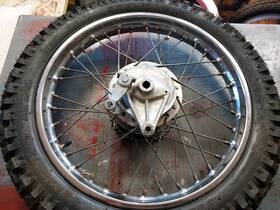 111212 Honda 1973 Cl Cb 100 125 Rear Wheel Assembly